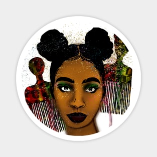 Rasta Girl Magnet